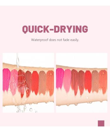 YYZGGLING Water Mist Liquid Lip Glaze Matte Velvet Lip Glaze longlasting color nourishing and moisturizing for the perfect lip makeup 1 - Buy Online on GoSupps.com