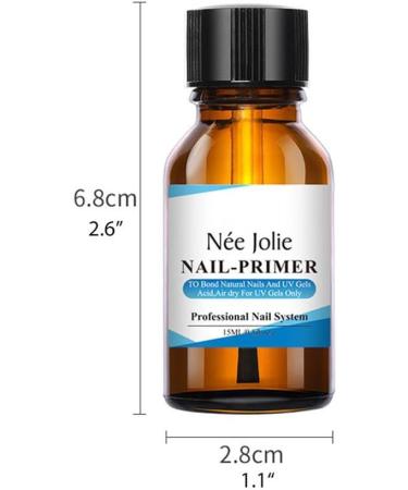 rongweiwang 2 Pieces Set Female Nail Dehydrator 15ML Primer Manicure Tool Kit Long-lasting Balance Girls Household Salon Shop - Buy Online on GoSupps.com