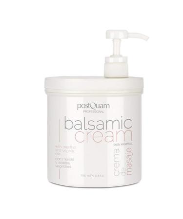 postQuam Professional Balsamic Cream Massage Cream 1000ml - Normal and Mixed Skin - Moisturize and Hydrate Your Skin - Restore Vitality and Elasticity - Helps Skin Texture - Spain