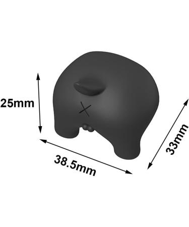 Generic Dog Toothpaste Pooping Cap Pooping Dog Butt Toothpaste Topper Squeezing Toothpaste Artifact Dog Butt Toothpaste Cap Black - Buy Online on GoSupps.com