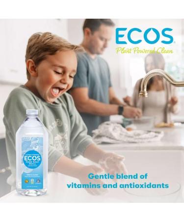 ECOS Supercharged Squeaky Clean: Free & Clear Refill Hand Soap (2 Pack) | Emphasizes both cleaning power friendliness - Buy Online on GoSupps.com