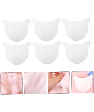 100 Sheets Disposable Neck Membrane Bed Linen Neck Paper Neck Paper Made of Non-Woven Fabric Embellishing Neck Paper Neck Cover Paper White Plant Fibres Large Neck Beautiful Neck 25x18.5cm White - Buy Online on GoSupps.com