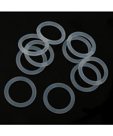 10 Silica Gel O-Rings for Baby Pacifier Chain Clips - Inner Diameter 21mm Outer Diameter 29mm | International Shipping - Buy Online on GoSupps.com