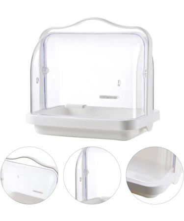 Cabilock Milk Bottle Drying Box - White 25.5x24.5cm | Feeding Bottle Storage Organizer - Buy Online on GoSupps.com