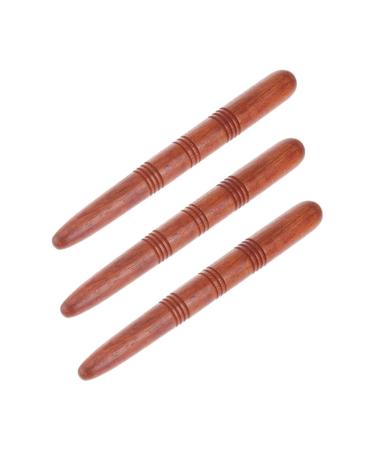 Healeved 1 set acupuncture rod made of wood professional massage tab multifunctional tool foot massage device for feet manual massage devices care also massage accessories entire body