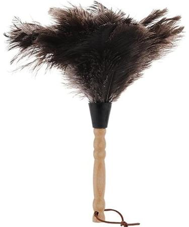 Feather Dust Solid Wood Handle Handheld Dust Brush Cleaner for Housework - Buy Online on GoSupps.com