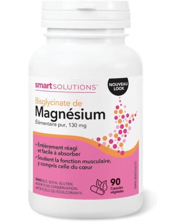 Smart Solutions Magnesium Bisglycinate 90 Caps - Buy Online on GoSupps.com