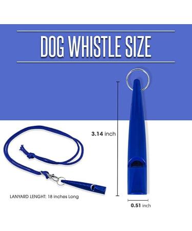 Dog Whistle with Lanyard - Used for Recall & Dog Training - dog whistles for recall - Ideal for dog training (Purple) - Buy Online on GoSupps.com