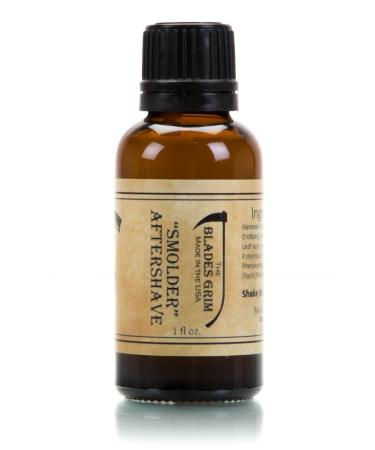 Aftershave Oil - Handmade in the USA (Smolder 1oz) | Premium International Shipping - Buy Online on GoSupps.com