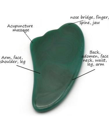 Jade Gua Sha Tools - Scraping Stone Massager for Face Lift & Beauty - International Shipping Available - Buy Online on GoSupps.com