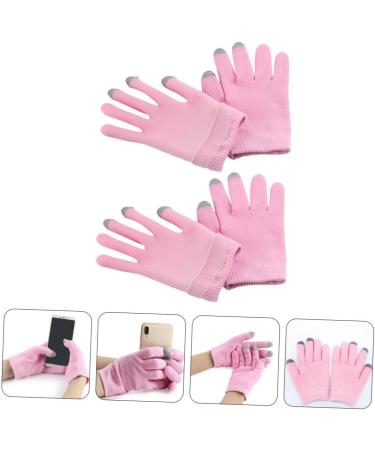 minkissy Moisturizing Spa Gloves 6 Pairs Moisturizing Gloves Miss Moisturiser Pink Polyester White Gloves Touch Screen Hand Gloves - Buy Online on GoSupps.com