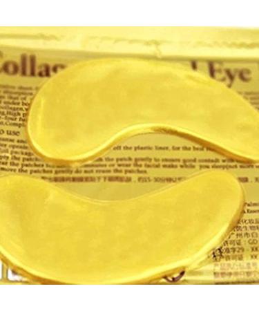 Premium Crystal Gold Collagen Eye Masks | Anti-Aging Hydration with Lavender Oil & Hyaluronic Acid 3 Pack Skin Care Patches - Buy Online on GoSupps.com