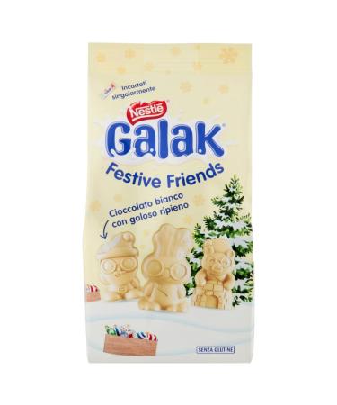 Italian Gourmet E.R. NESTL GALAK Festive Friends white chocolate and muesli bag 147g+Italian gourmet polpa 400g