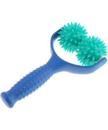 MagiDeal Y-Type Green Massage Roller with 2 Knobbed Balls - Relaxing Foot & Hand Massager for Self-Care | International Shipping Available - Buy Online on GoSupps.com