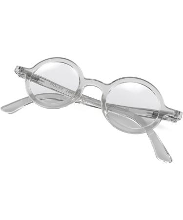 LONDON MOLE Round Reading Glasses 2.5x | Stylish Moley Eyewear for Men, Women, Unisex - Buy Online on GoSupps.com