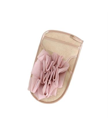 Bath Sponges for Adults Bath Sponge Mesh Pouf Bath Sponge Foam Loofah Sponge (Size : Pink)