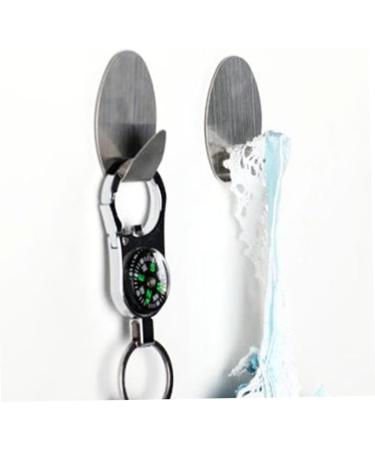 Alipis 18 pcs Wall Bathroom Towel Drill Hooks Hook Robe Clothes Hanger for No Adhesive Mount Kitchen mediumx3pcs As Shownx3pcs - Buy Online on GoSupps.com