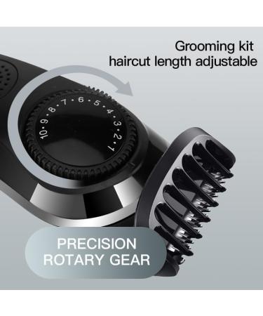 Multifunctional Hair Clippers for Men | 5-in-1 Electric Shaver & Nose Hair Trimmer Set - International Shipping - Buy Online on GoSupps.com