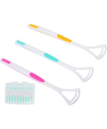 Premium Tongue Scraper & Interdental Brush Set | Deep Cleaning Oral Care Tool for Stain Removal & Fresh Breath - Buy Online on GoSupps.com