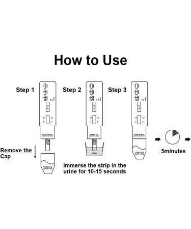 BecaGoode ETG Alcohol Urine Test Strips - 8 Pack Single Panel Dip Card Kit (500 ng/ml) High Sensitivity & Accuracy - English & Spanish Instructions - Buy Online on GoSupps.com