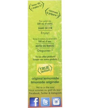 True Lime Black Cherry Lemonade Water Enhancer Drink Mix Low-Calorie Powdered Drink Mix Water Flavor Packets with Stevia (10 Packets) Black Cherry 10 count (Pack of 1) - Buy Online on GoSupps.com