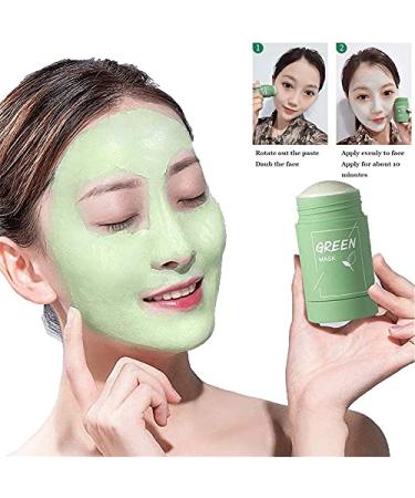 Green Tea Purifying Clay Stick | Deep Cleanse Pores & Remove Blackheads | Moisturizing & Oil Control Face Mask for All Skin Types - Buy Online on GoSupps.com