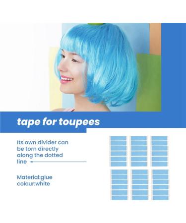 Duontyye 36Pc/Lot Strong Wig Tape Double Sided Adhesive Extension Hair Tape Strips Waterproof for Toupee Lace Wigs Film Adhesive - Buy Online on GoSupps.com
