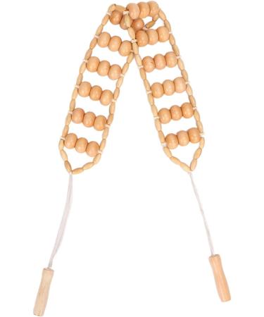 Wood Back Massage Scooter | Hand Excavator Meridiane | Fatigue Relief & Detox Tool for Back Neck Shoulders & Legs - Buy Online on GoSupps.com