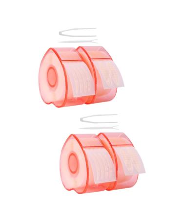 FRCOLOR 4 Rolls Double Eyelid Sticker Hand Held Mirror Single Sided Eyelid Tape Makeup Supplies Makeup Tape Self Adhesive Eyelid Double Eye Lift Tape Lifter Double Eyelid Tape Breathable
