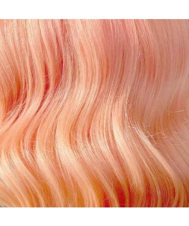 Crazy Color Vibrant Peachy Coral Semi-Permanent Trio Hair Dye. Highly Pigmented Pinky Peach Conditioning & Oil Nourishing Vegan Formula | No Bleach or Ammonia | 300ml Pinky Peach 100 ml (Pack of 3) - Buy Online on GoSupps.com