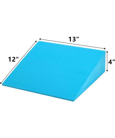 DEAYOU 2 Pack Yoga Foam Wedge  13" EVA Foam Incline Wedge  Stretch Slant Board Exercise  Improve Lower Leg Strength  Calf Raise Squat Block  Ankle Foot Stretcher  Knee Pad  Wrist Back Support  Blue - Buy Online on GoSupps.com