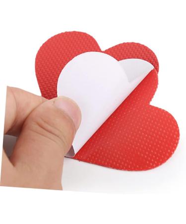 NOLITOY Heart-Shaped Self-Adhesive Sole Pads - High Heel Insoles & Nonslip Shoe Inserts for Comfort | Perfect for International Shipping - Buy Online on GoSupps.com