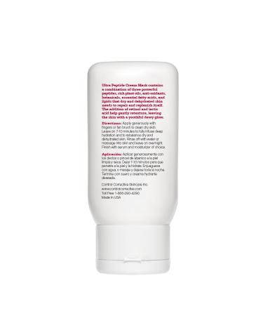 CONTROL CORRECTIVE Ultra Peptide Cream Mask 2.5 Oz - Anti-Aging Peptide Retinol & Lactic Acid Mask for Smooth Skin Plumpness & Hydration - Ships Worldwide - Buy Online on GoSupps.com