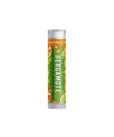 Crazy Rumors Bergamot Lip Balm/100% Natural/Vegan Lip Balm