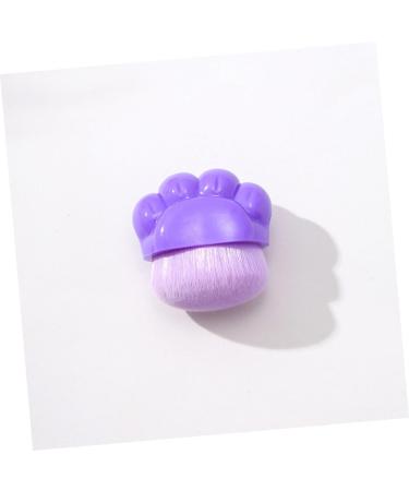 FRCOLOR Artificial Fiber Purple Plastic Make up Brush Loose Brush Portable Foundation Brush Brush - Buy Online on GoSupps.com
