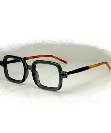 Nilza square reading glasses computer glasses for men women reading glass retro computer glasses black visual help glasses anti -fatigue (color: black size: +2.0) +2.0 black