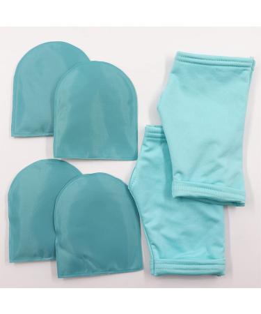 Hot & Cold Hand Therapy Gloves - Ice Pack for Pain Relief | Microwavable & Freezable - Arthritis, Injuries, Carpal Tunnel - Small/Medium Teal - Buy Online on GoSupps.com