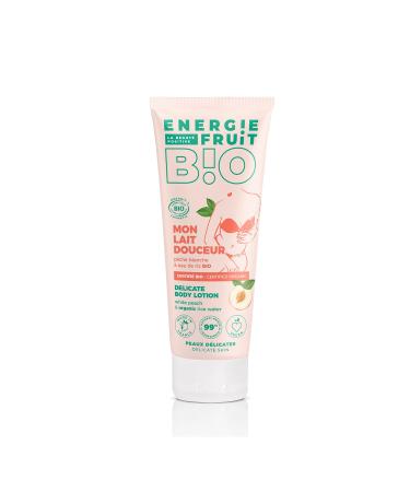 ENERGIE FRUIT | Soft Body Lotion | Certified Organic by Ecocert | White Peach and Rice Water