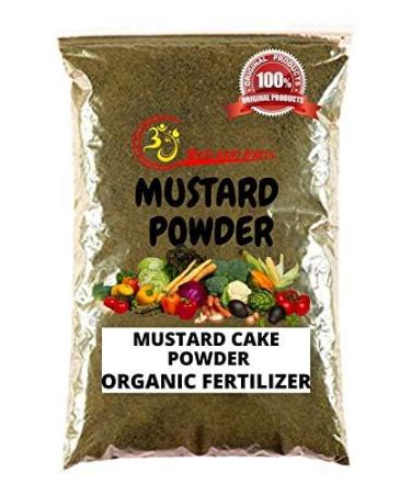 VAYUP Extra Power Mustard Cake Powder Organic Fertilizer for Home Garden Manure for Plants 1kg