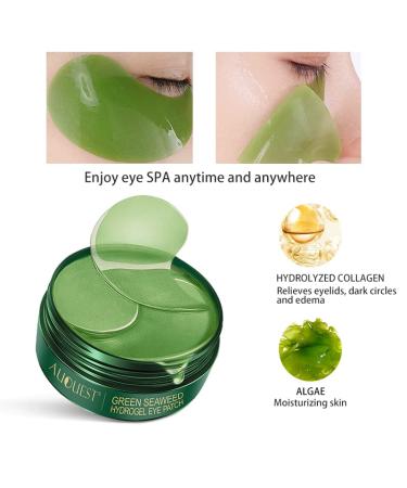 Zomira Green Under Eye Patches - Dark Circles & Puffiness - 60pcs - Buy Online on GoSupps.com