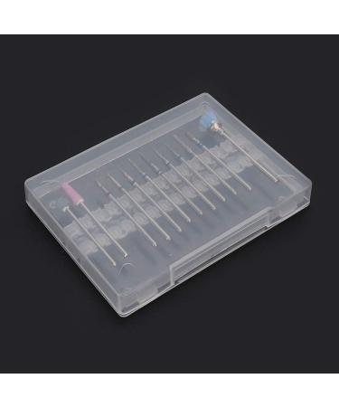 Dekaim Nail Drill Bit Set | 12pcs Tungsten Alloy Nail Polishing Drill Bits for Manicure & Pedicure - Type A - Buy Online on GoSupps.com