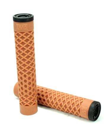 Vans x Cult Flangeless Bike Grips (Black, Gum, White) Brown/Beige