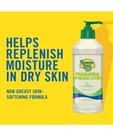 Banana Boat After Sun Lotion Aloe Vera 16 Fl Oz (Pack of 2) - Soothing Hydration for Sun-Kissed Skin - Buy Online on GoSupps.com