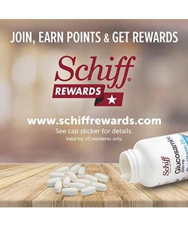 Schiff Glucosamine 2000mg with Vitamin D3, Hyaluronic Acid 150 Tablets - Joint Supplement (3-Pack, 600 Count) - Buy Online on GoSupps.com