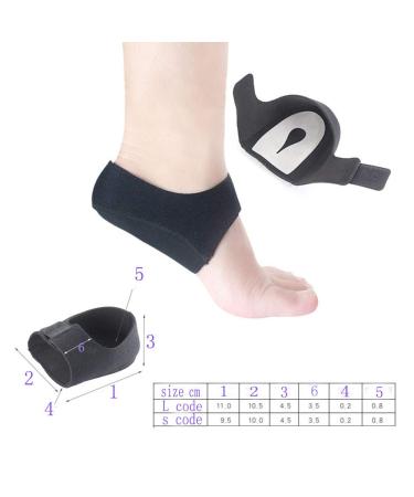 Plantar Fasciitis Heel Ice Compression - Relieve Cracking & Pain | Heel Care (L Code 2pcs) - International Shipping Available - Buy Online on GoSupps.com