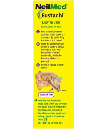 NeilMed Eustachi: Eustachian Tube Exercise for Blocked Ears - Relieve Ear Pressure Safely - Buy Online on GoSupps.com