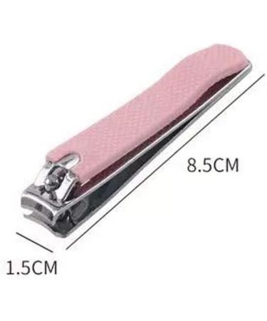 SVAASA Nail Clippers Adult Nail Clippers/Pink Silicone Surface Carbon Steel Plating Pink Nail Clippers 8.5 * 1.5cm Pink Silicone Surface Nail Clippers - Buy Online on GoSupps.com