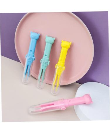Healeved 10pcs Baby Nasal Booger Clip & Ear Cleaning Tools Set - Safe Round Nose Tweezers for Nursing Care - Buy Online on GoSupps.com