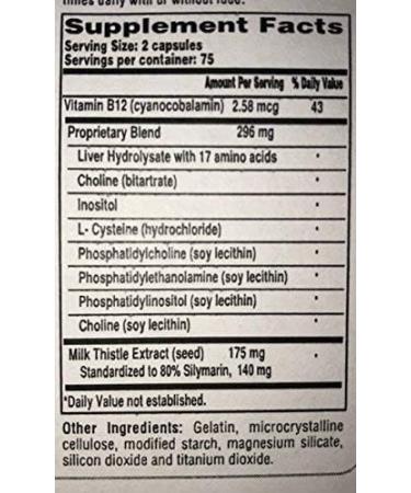 Liverite Liver Aid 2-Pack with Milk Thistle | 300 Capsules for Liver Support & Energy Boost - Buy Online on GoSupps.com