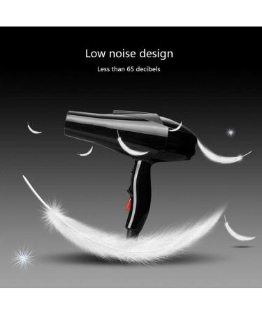 2100W Hair Dryer Hair Dryer Professional Ionic Salon Hairdryer with Nozzle Powerful AC Motor 3 Heat Settings and 2 Speed Ionic Conditioning to Protect Hair and Increase Shine Low Noise Small Gift - Buy Online on GoSupps.com